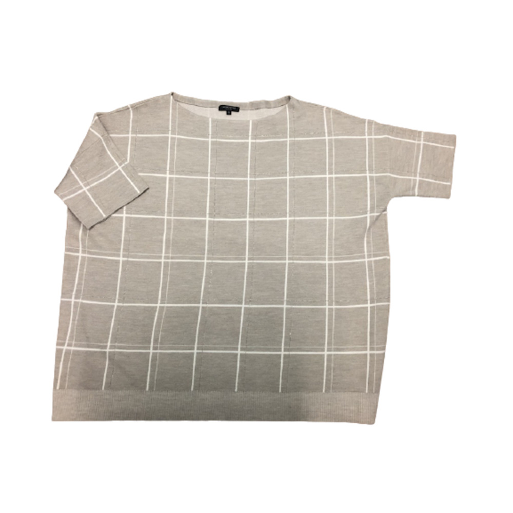 Lafayette 148 Women's Short Sleeve Wool Sweater